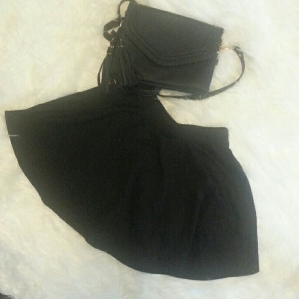Black skirt